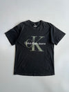 Calvin Klein Jeans CK Logo T-Shirt Black(M)