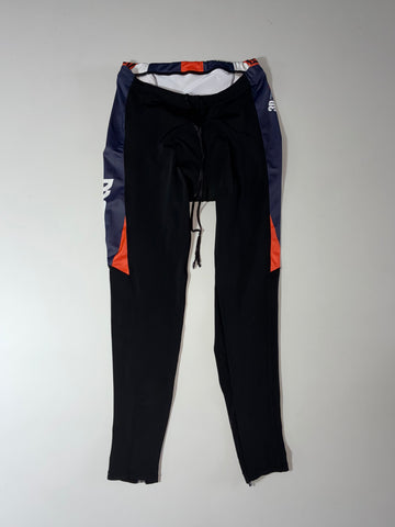 MCN Padded Cycling Tights, Navy & Orange (W:24) (L:34)