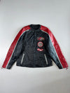 Vintage Racing Leather Moto Jacket (M/L)