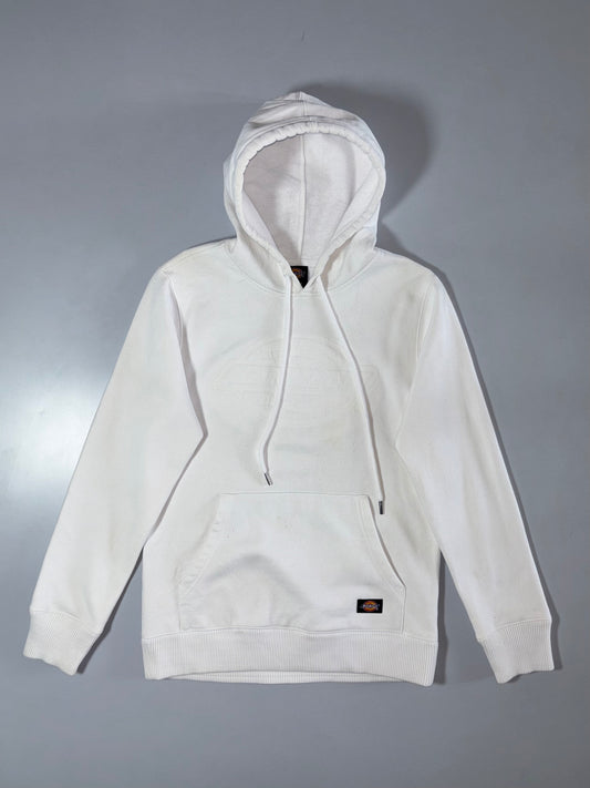 Dickies Embossed Logo Pullover Hoodie – Off-White (S)