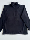 The North Face Black Quarter-Zip Fleece Pullover (XL)