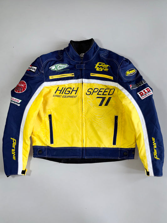 Fast Lane Original “High Speed 71” Paded Racing Jacket (XL)