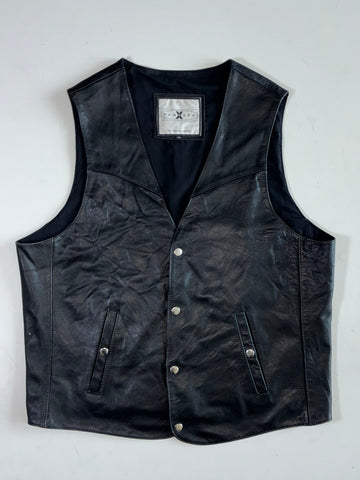 Pantera Premium Original Leather Vest (L)