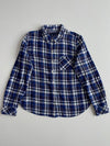 Tommy Hilfiger Plaid Flannel Shirt Blue Green (S)