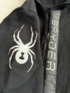 Spyder Black Knit Fleece Full-Zip Hoodie(S/M)
