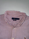 Ralph Lauren | Red Navy Tattersall Oxford Shirt(2Xl)
