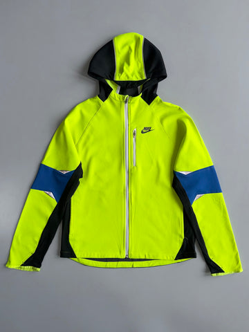 Nike Colorblock Windbreaker Jacket | Neon Yellow Black (S/M)