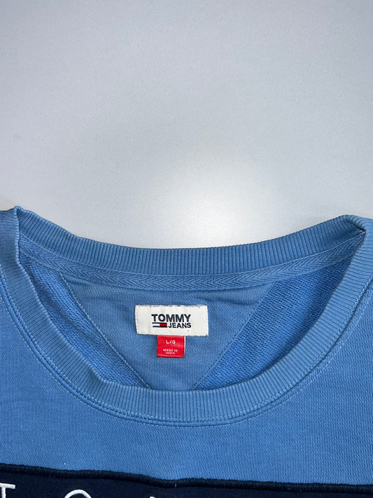 Tommy Jeans Flag Logo Crewneck Sweatshirt (M)