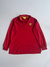 Vintage Ferrari Long Sleeve Polo(L)