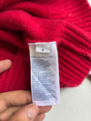 Lewis Hamilton x Tommy Hilfiger Red Varsity Knit Sweater (M)