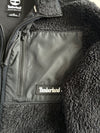 Timberland Black Sherpa Fleece Zip-Up Jacket (S/M)