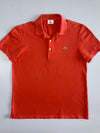 Lacoste Classic Piqué Polo Shirt in Rust Red (L)