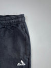 Adidas Black Sweatpants with White Side Stripes (W:30|L:38)