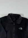 The North Face Reversible Fleece/Windbreaker Jacket – Black (XL)
