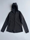The North Face | Black Softshell Hooded Jacket | (XS)