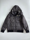 Big Train Osaka “Puffer Jacket Grey Sherpa-Lined Hood (XL)