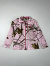 Realtree AP Pink Camo Full Zip Fleece Jacket (S)
