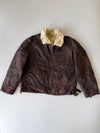 ZUltra Premium (RARE) Original Leather Jacket (FUR INSIDE) (XL/2XL)