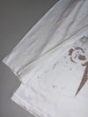 Y2K Redemption Eagle Embroidered Graphic Long Sleeve Tee White (XL)