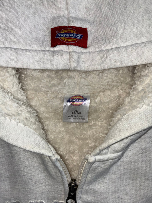 Dickies Arch Logo Sherpa-Lined Zip Hoodie (S)