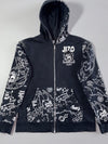 Jizo Bosatsu "The Master" Limited Edition Japanese All-Over Print Zip Hoodie (M/L)