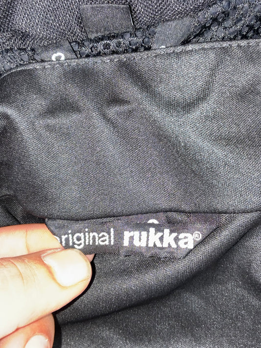 Vintage Rukka Air Power Women’s Black Cordura Touring Motorcycle Jacket (S)