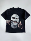 Vintage Premium Mask Man Graphic Printed tshirt (XL)