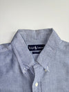 Ralph Lauren Oxford Shirt — Blue/White Micro Weave (2Xl)