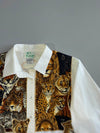 The Quacker Factory Wildlife Print Panel Shirt (L/Xl)