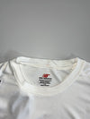 New Balance Colorblock Long Sleeve Running Top – White/Navy (XL)