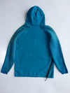 Nike | Tech Knit Half-Zip Hoodie | Teal Blue (L)