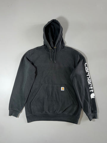 Carhartt | Black Sleeve Logo Hoodie (XL)