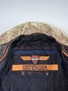 ARMA Jeans “Flying Squadron Defender No.45” Bomber(Furr Coller) Jacket (XL)