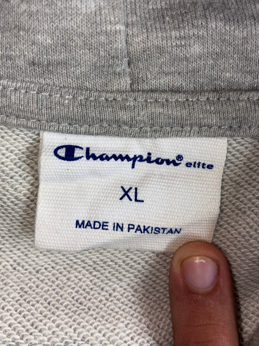 Champion Elite | Grey Nylon Hood Pullover (XL)