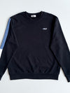 Fila Black Colorblock Sleeve Crewneck Sweatshirt – (XL)