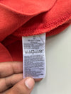 Gap | Coral Red Arch Logo Zip Hoodie | (S)