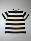 Levi’s Striped Black/White/Yellow Crewneck T-Shirt (2XL)