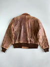 Vintage Premium Genuine Leather Oversized Jacket (M)