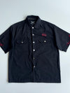 Chrome Eagle Embroidered Work Shirt (L)
