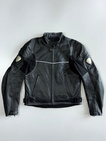 Arlen Ness Racing “Live On The Edge” Leather Moto Jacket (S)