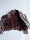Vintage Horsehide Leather Jacket  (M)