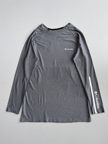 Columbia Omni-Heat Grey Performance Long Sleeve T-Shirt (S)