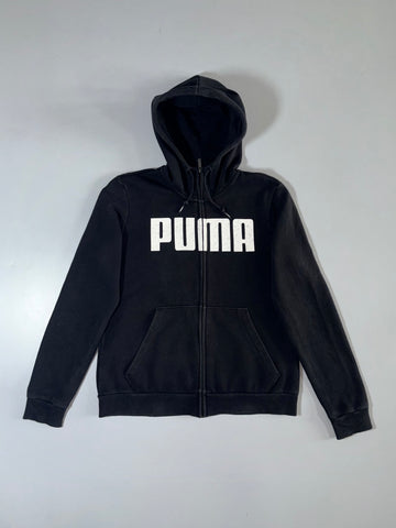 Puma Bold Logo Zip Hoodie Black(S/M)