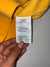Nike Embroidered Swoosh Crewneck Sweatshirt Yellow (L)