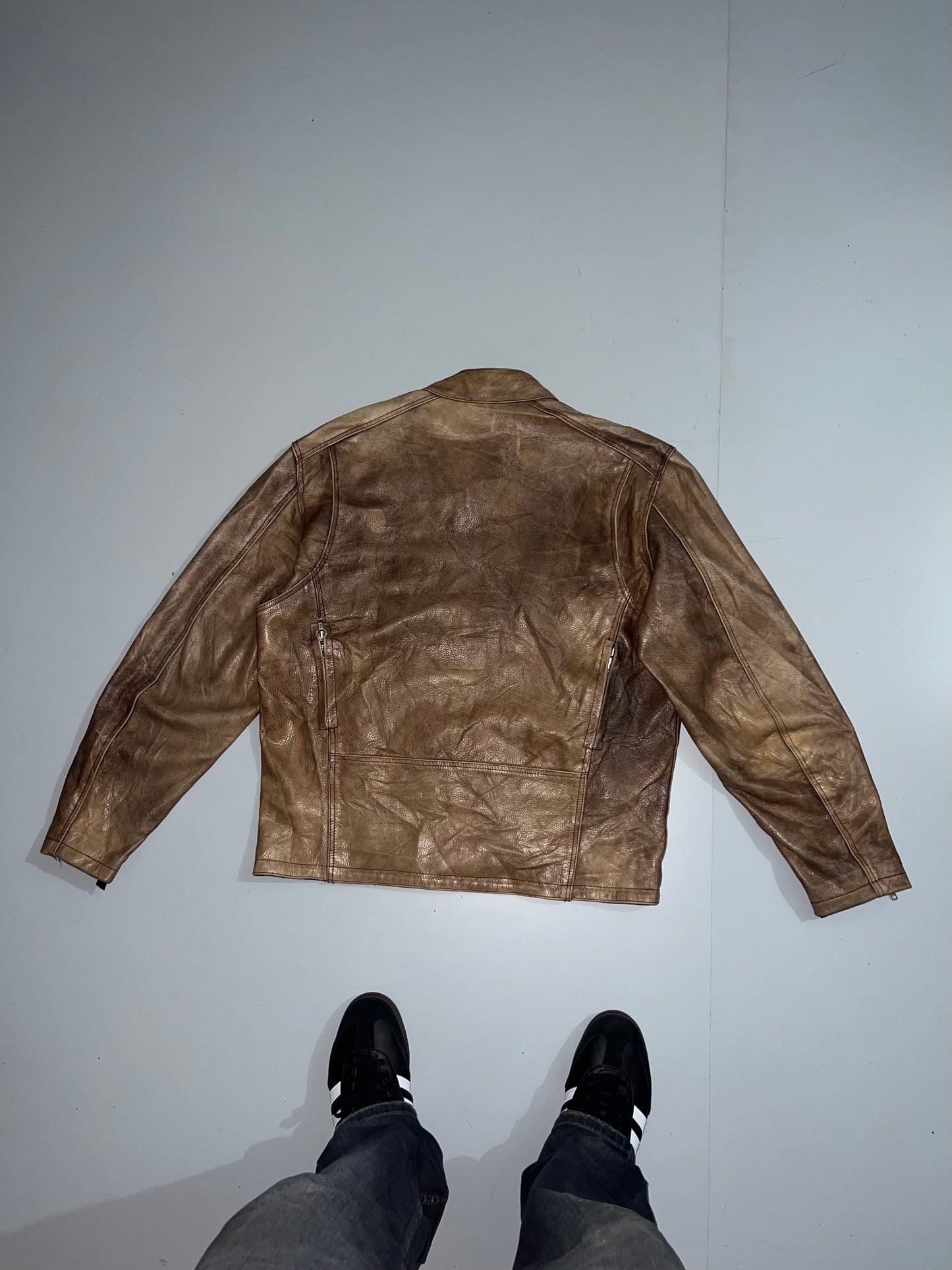 ZSuper Premium Original Leather Jacket (Rare) (L/XL)