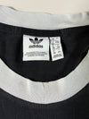Adidas Originals Trefoil Ringer T-Shirt – Black/White (L)