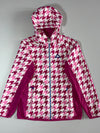 Kappa | Corri Con Kappa Houndstooth Hooded Windbreaker Pink (S)