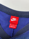 Nike Sportswear Royal Blue Pique Tee – Dipped Hem  (2XL)