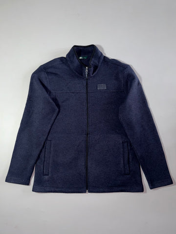 NEPA Fleece Knit Zip Jacket – Navy Outdoor Layer (L/XL)
