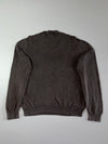 Vintage Polo by Ralph Lauren V-Neck Cotton Knit Sweater – Chocolate Brown (S/M)